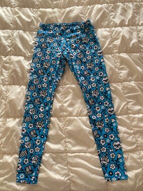 Johnny Cupcakes Blueprint Leggings – Medium – Excellent Condition